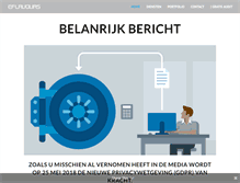 Tablet Screenshot of eflavours.be